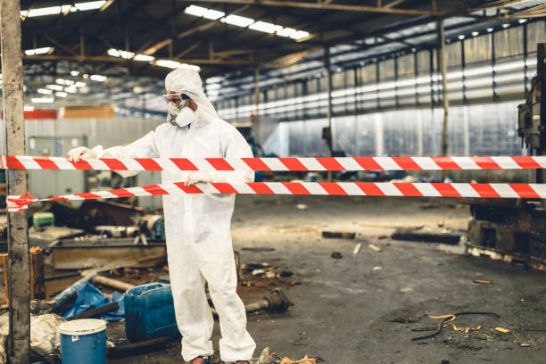 Professional Unattended Death Cleanup technician working in Spring City, PA